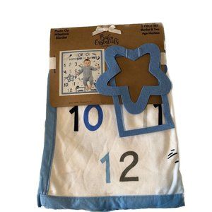 A D Sutton & Sons Essentials Photo Op Milestone Blanket 3 Piece Set